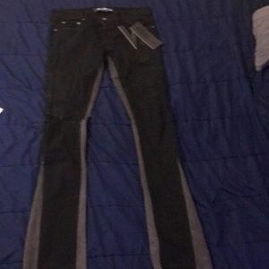 Valabasas Stacked Denim Black